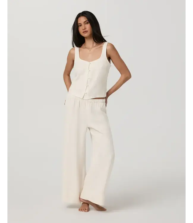 Vuori Women's Trestles Twill Crop Wideleg Pant