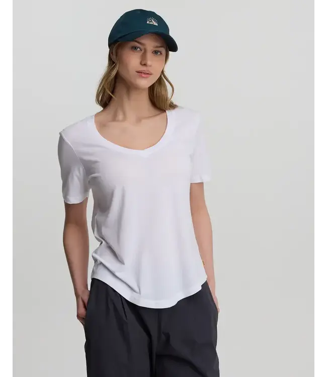 Tentree Women's Brackley TreeBlend V-Neck T-Shirt