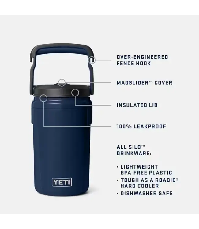 Yeti Silo 1.18 L Jug  With Magdock Straw Cap