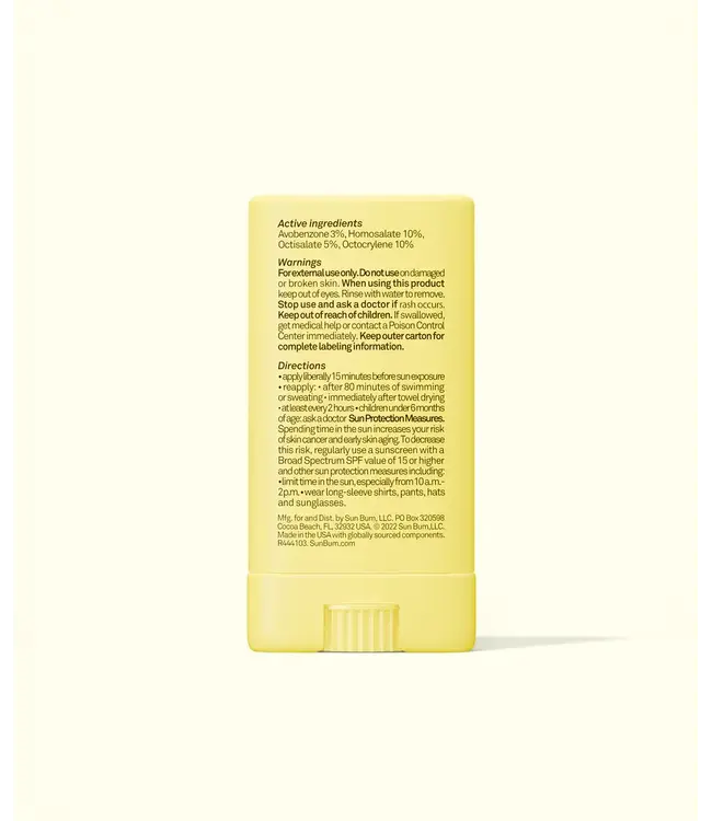 Sun Bum Kids SPF 50 Clear Sunscreen Face Stick