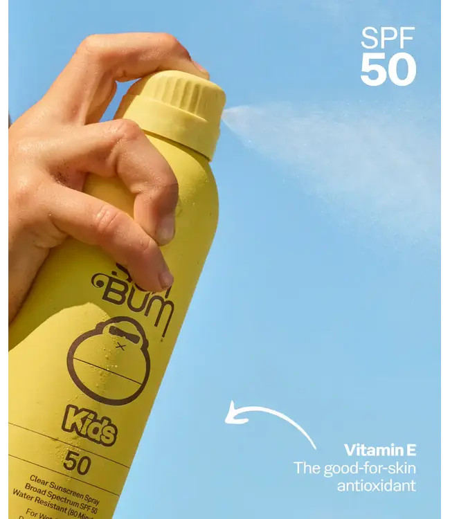 Sun Bum Kids SPF 50 Clear Sunscreen Spray