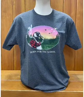 WHISKEY JACK Whiskey Jack Men’s Born For The North Tee