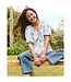 Tommy Bahama  Oceana Isle Fortuna Fronds Puff-Sleeve Top