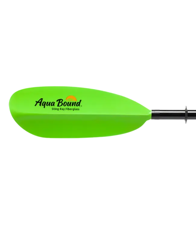 Aqua Bound Sting Ray Fiberglass 2-Piece Snap-Button Kayak Paddle