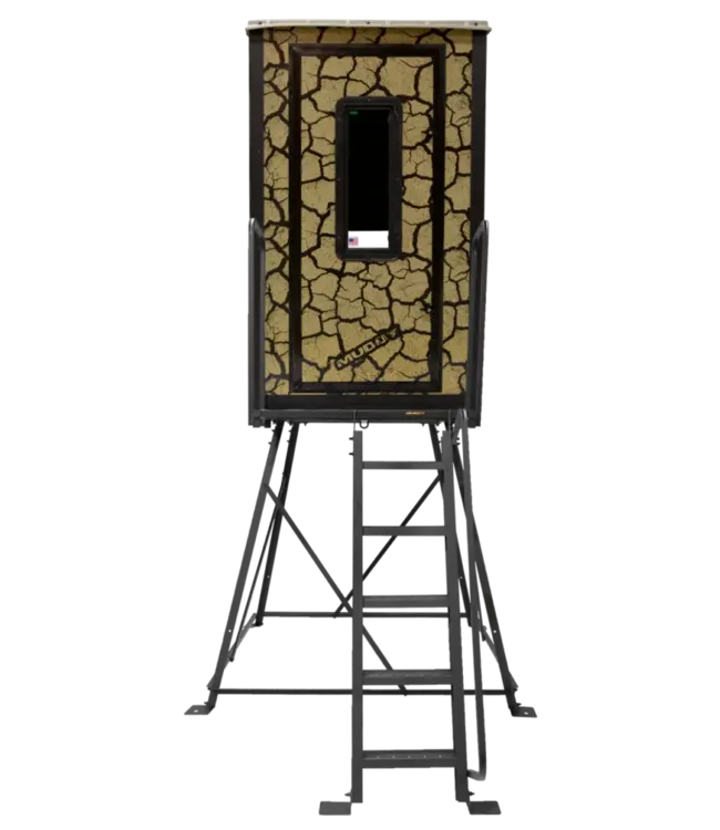 Muddy Outdoors Gunner Steel Box Blind w/ 10FT Deluxe Tower