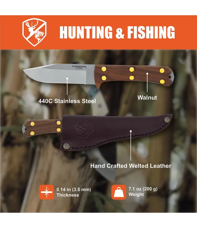 Condor Lifeland Hunter Knife