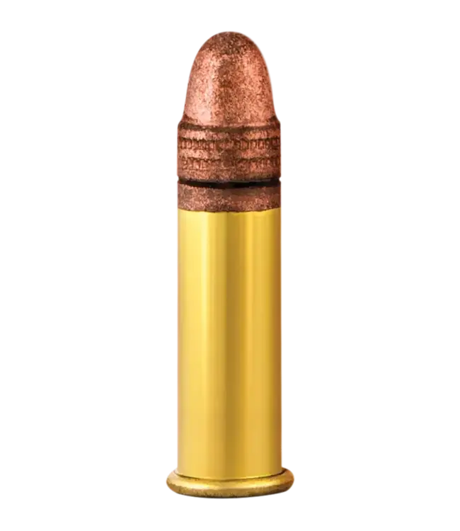 Aguila High Velocity Ammunition - Copper Plated Solid Point, 22 LR, 40 Grain, 500 Rounds