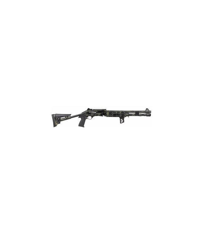EGE Panzer M4 Speed Pro OD Camo 12GA 3" 18.6" BBL
