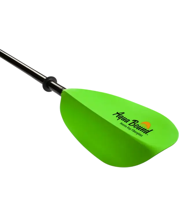 Aqua Bound Sting Ray Fiberglass 2-Piece Snap-Button Kayak Paddle