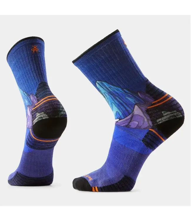 Smartwool Hike Mountain Myth Print Crew Socks