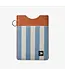 Thread Vertical Leather Wallet