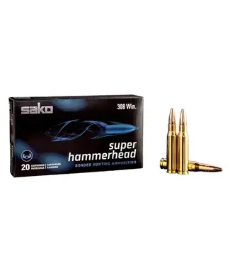 SAKO Sako Super Hammerhead Ammunition - 308 Win. , 11.7 g / 181 gr, 236 A, 20 Pcs