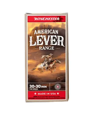 WINCHESTER Winchester American Lever Range Ammunition - 30-30 Win, 150 Grain