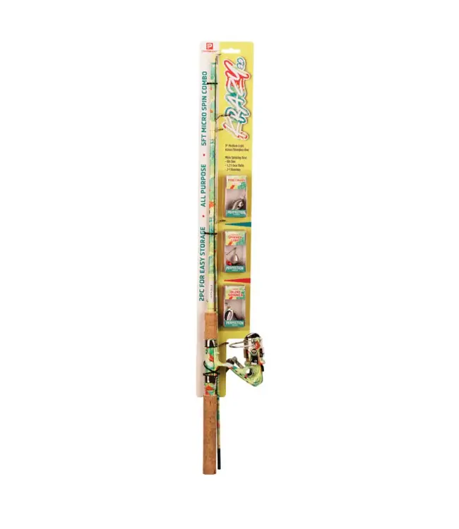 Profishiency Krazy 2.0 Spinning Combo with Lures