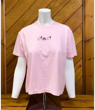 POPLAR & PINE Poplar & Pine Women’s Cabins & Cabernet Tee