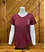 Poplar & Pine Women’s Cabins & Cabernet Tee