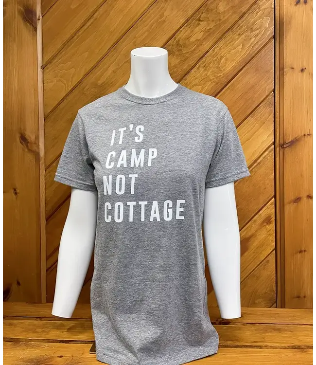 Poplar & Pine Unisex Camp Not Cottage Shirt