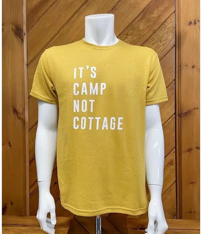 Poplar & Pine Unisex Camp Not Cottage Shirt