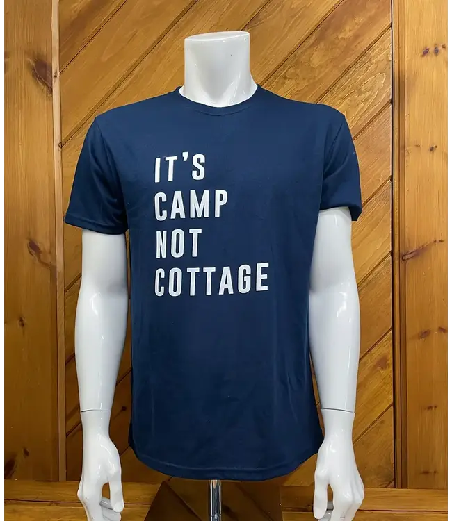 Poplar & Pine Unisex Camp Not Cottage Shirt