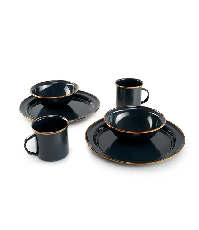 GSI Outdoors Mesa 2 Person Enamelware Table Set