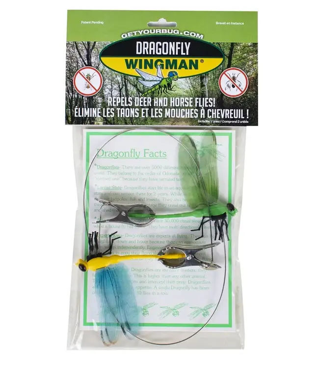 Dragonfly Wingman Horse and Deer Fly Deterrent - 2 Pack