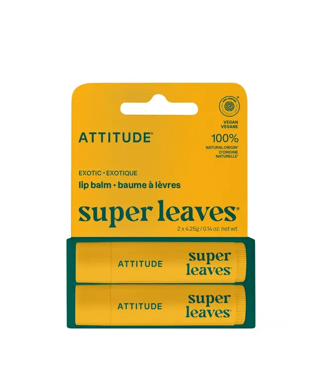 Attitude Super Leaves Lip Balm Duo