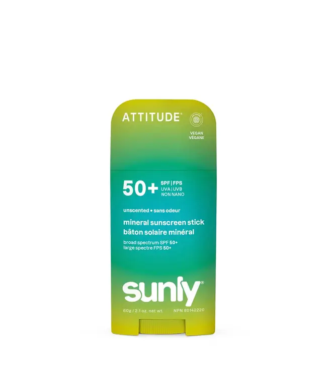 Attitude Face & Body Sunscreen Stick - SPF 50