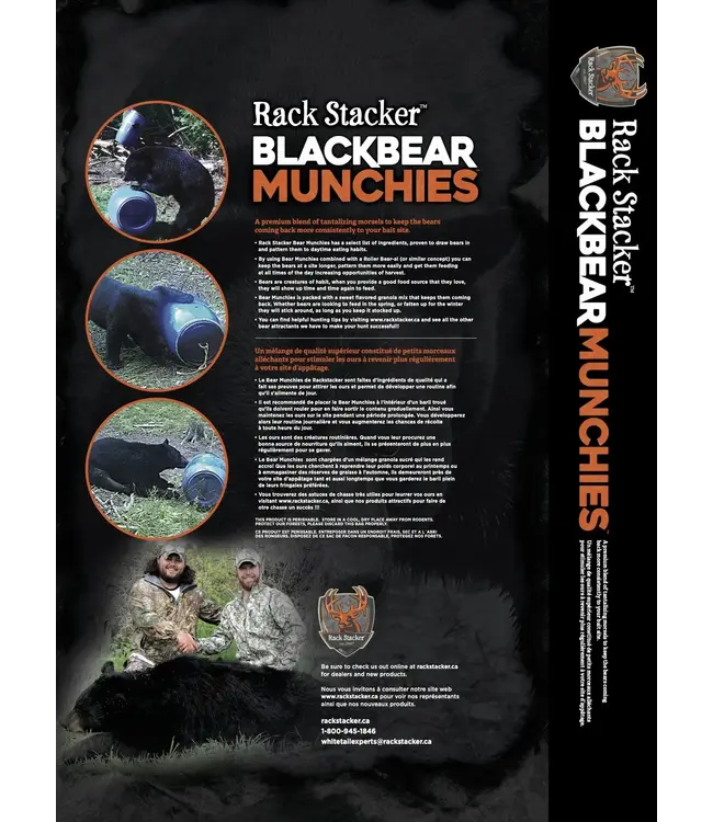 Rack Stacker Black Bear Munchies With Added Sugar - 44 lb.
