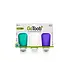 Humangear GoToob+ 3-Pack - Large (100ml), Purple/Teal/Clear