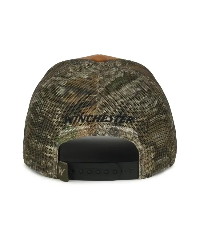 Outdoor Cap Winchester Trucker Hat - Brown/Realtree APX Camo