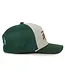 Outdoor Cap Pole Dance Trucker Hat - Ivory/Dark Green