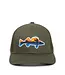 Outdoor Cap Sunset Fish Trucker Hat