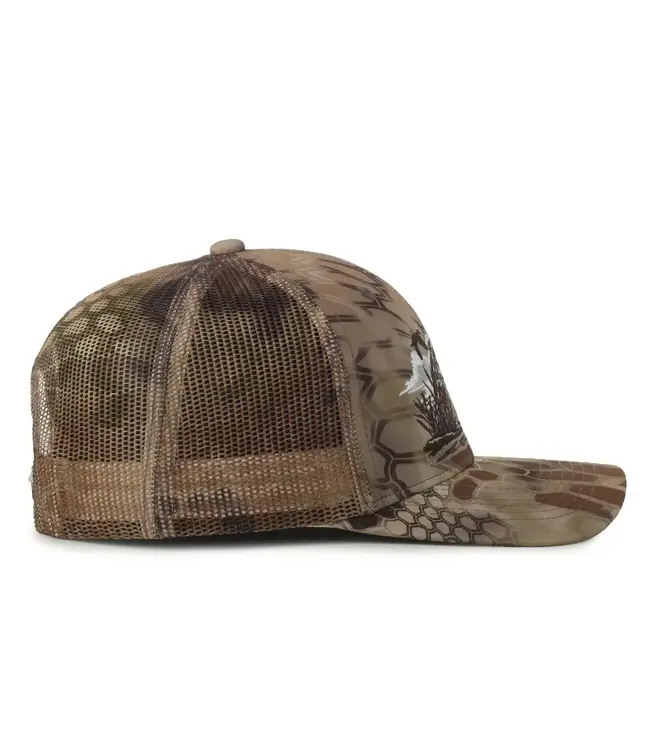 Outdoor Cap Duck Embroidered Trucker Hat - Highlander Camo