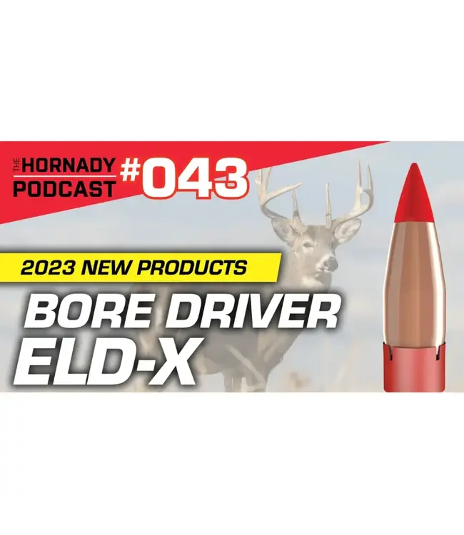 Hornady Bore Driver ELD‑X Ammunition - 50 Cal, .499, 340 gr