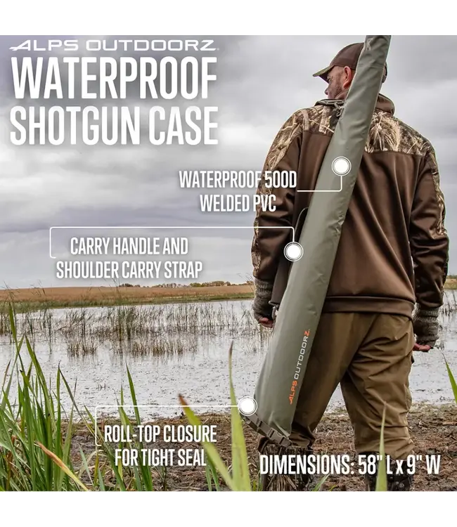 Alps Outdoorz Waterproof Shotgun Case