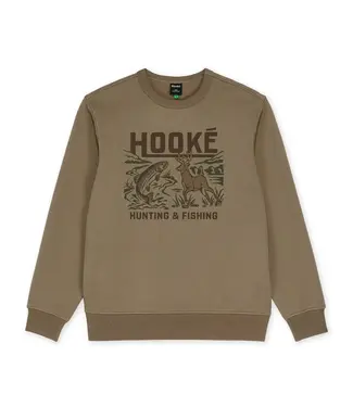HOOKE Hooké Men's Hunting & Fishing Crewneck Sweater