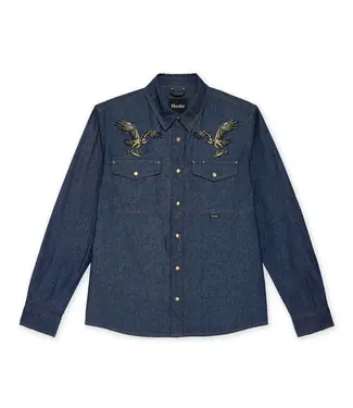 HOOKE Hooké Men's Fishing Osprey Denim Shirt