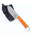 White River Firecraft 3.5 FC Pro Knife - Orange Textured G10