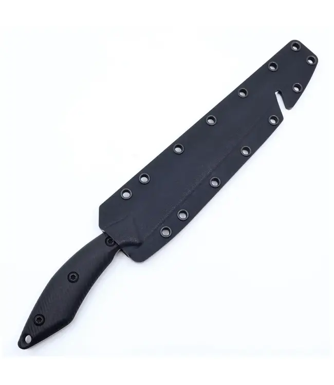 White River Pro Fillet Knife - 6", Black G10