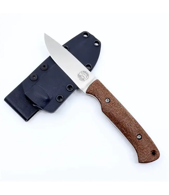 White River Hunter Knife - Natural Burlap Micarta, CPM S35VN Steel