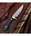 White River Sendero Classic Knife - Black/Olive Drab Linen Micarta, CPM S35VN Steel