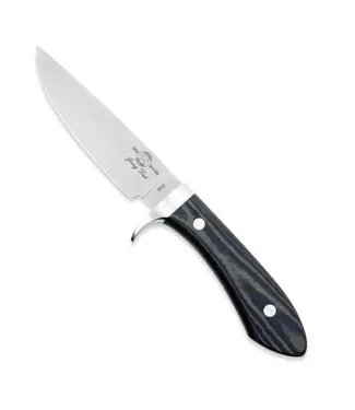 WHITE RIVER KNIFE & TOOL White River Sendero Classic Knife - Black/Olive Drab Linen Micarta, CPM S35VN Steel