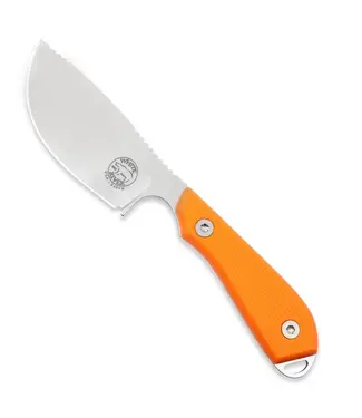 WHITE RIVER KNIFE & TOOL White River Model 1 Skinner Knife - Orange Textured G10