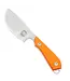 White River Model 1 Skinner Knife - Orange Textured G10