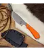 White River Model 1 Skinner Knife - Orange Textured G10