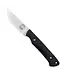 White River Small Game Knife - Black Burlap Micarta, Magnacut
