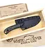 White River Axiom Knife - Micarta Natural Burlap