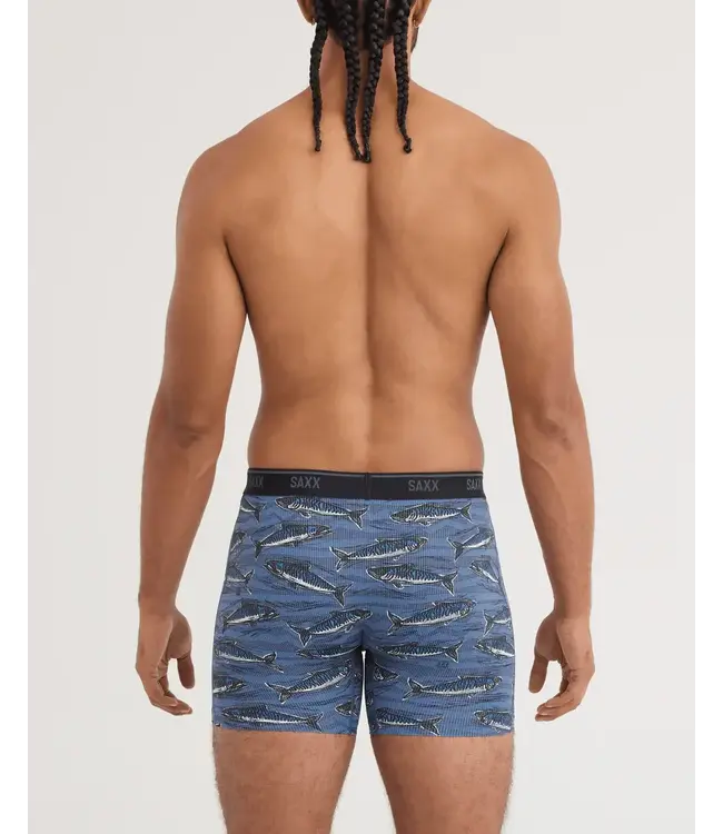 Saxx Quest Quick-Dry Mesh Performance Boxer Brief - 6"