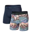 Saxx Quest Quick-Dry Mesh Performance Boxer Brief - 6", 2 Pack