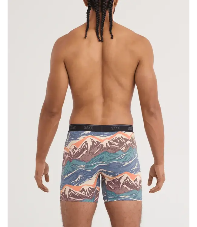 Saxx Quest Quick-Dry Mesh Performance Boxer Brief - 6", 2 Pack